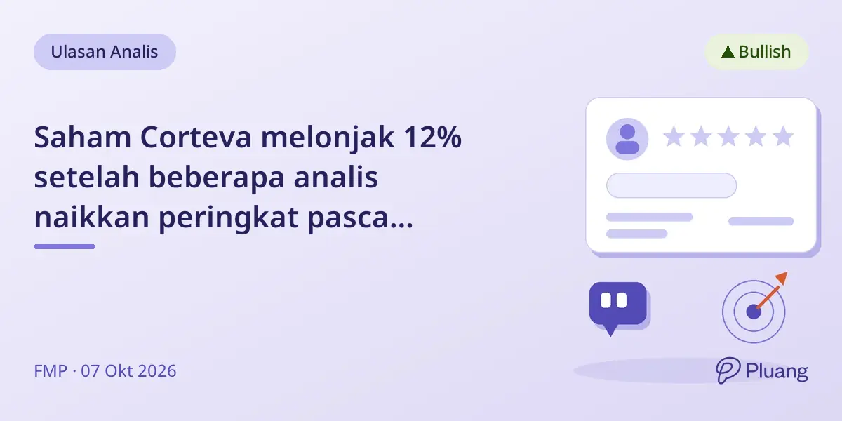 Saham Corteva melonjak 12% setelah beberapa analis naikkan peringkat pasca pemisahan