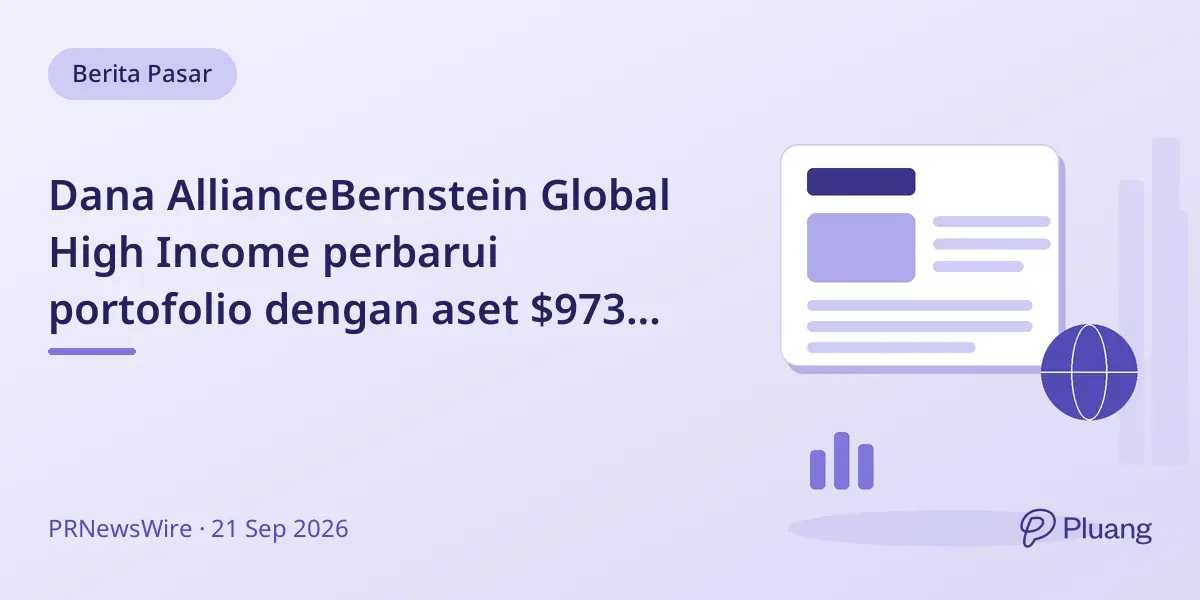Dana AllianceBernstein Global High Income perbarui portofolio dengan aset $973 juta dan 1.186 kepemilikan per Agustus 2026