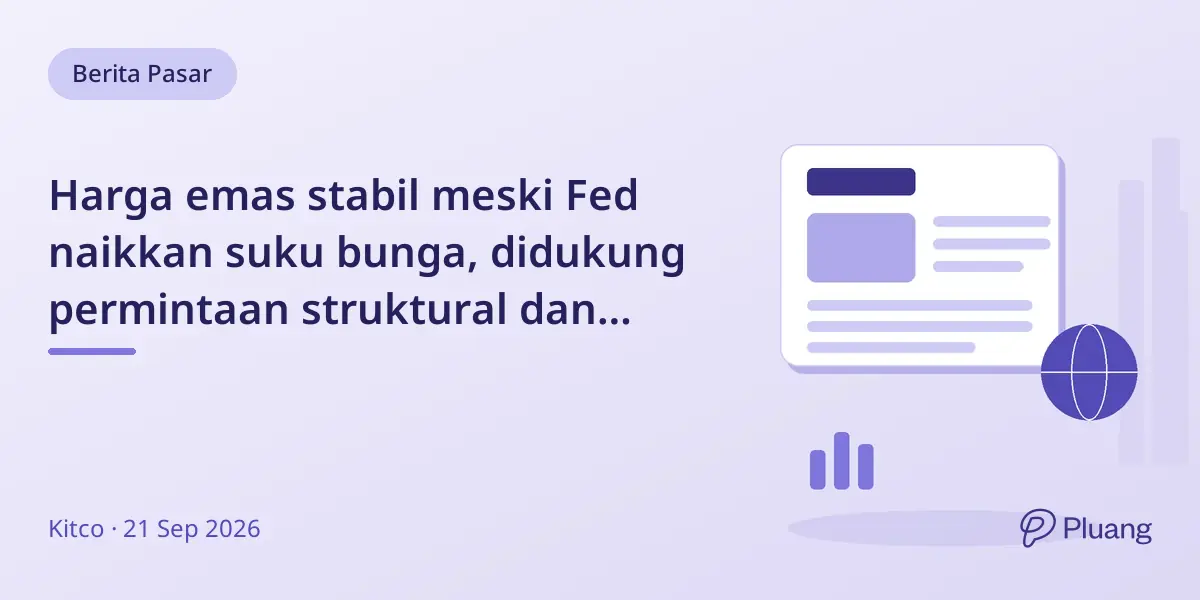 Harga emas stabil meski Fed naikkan suku bunga, didukung permintaan struktural dan hubungan lemah dengan suku bunga riil.