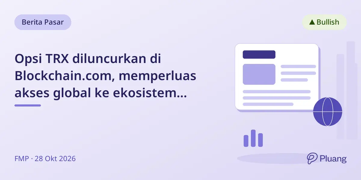 Opsi TRX diluncurkan di Blockchain.com, memperluas akses global ke ekosistem TRON