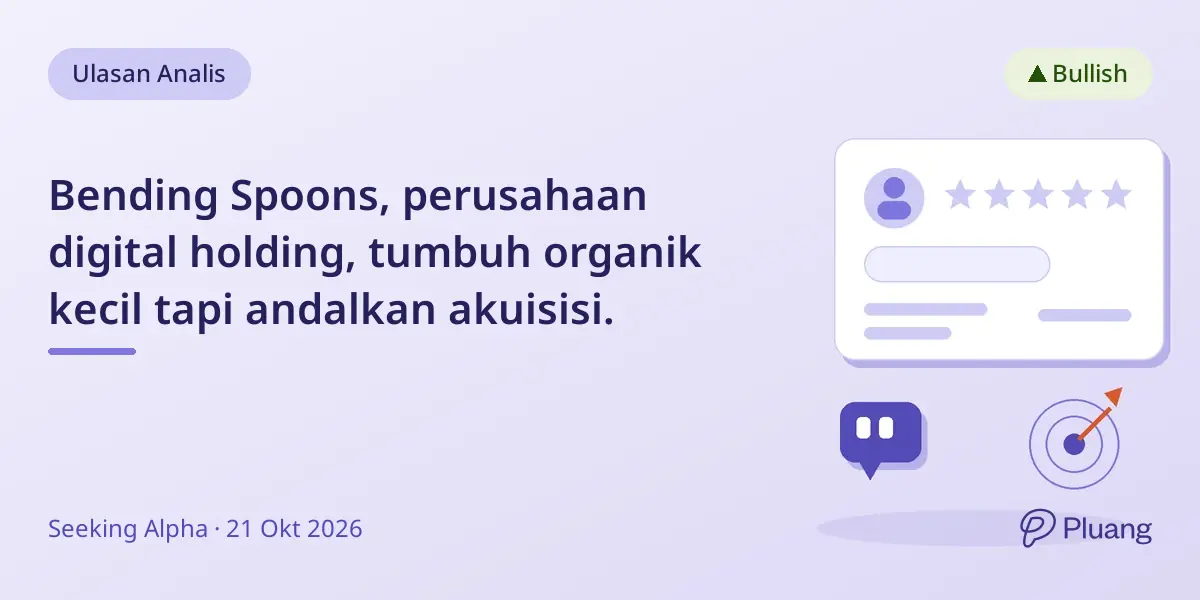 Bending Spoons, perusahaan digital holding, tumbuh organik kecil tapi andalkan akuisisi.