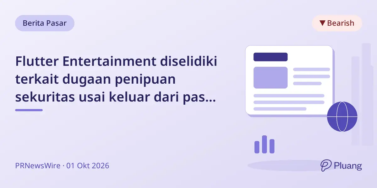 Flutter Entertainment diselidiki terkait dugaan penipuan sekuritas usai keluar dari pasar Brasil