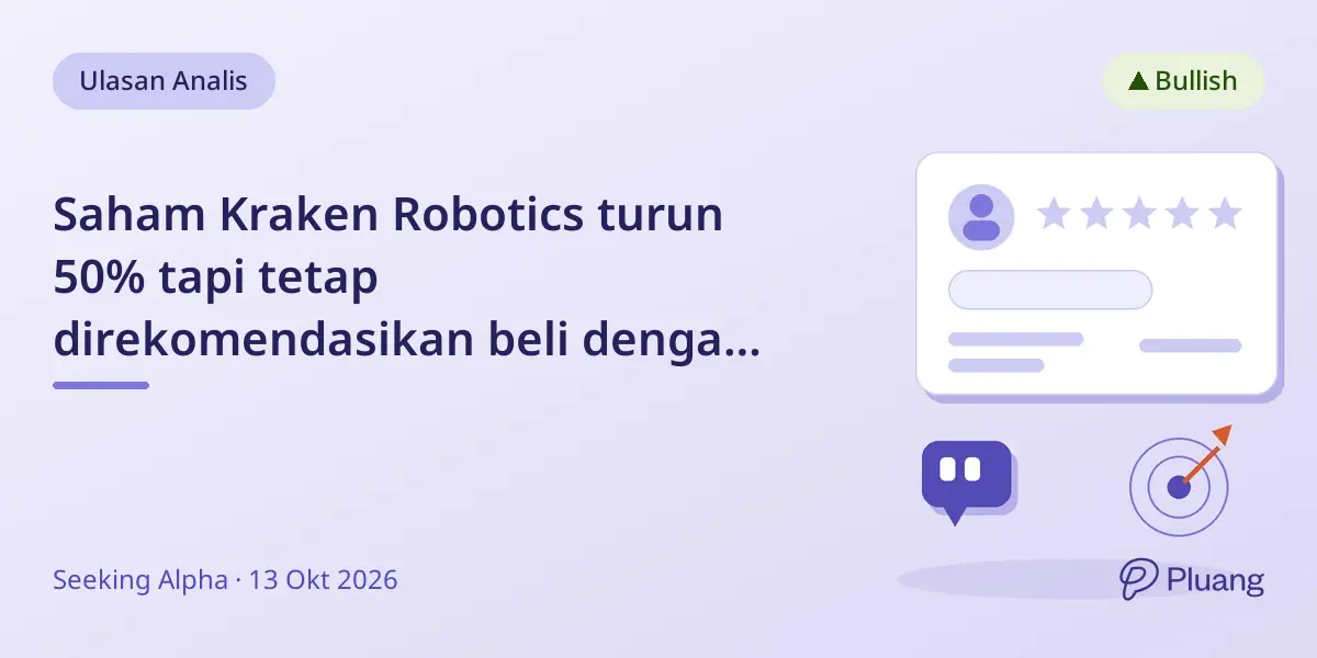 Saham Kraken Robotics turun 50% tapi tetap direkomendasikan beli dengan prospek pertumbuhan kuat dan akuisisi.