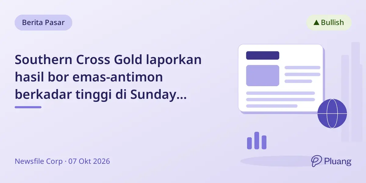 Southern Cross Gold laporkan hasil bor emas-antimon berkadar tinggi di Sunday Creek, perluas mineralisasi ke barat.