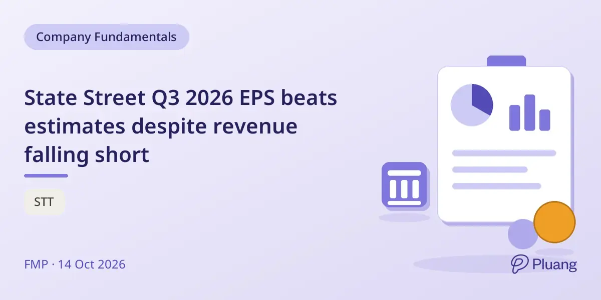 State Street Q3 2026 EPS beats estimates despite revenue falling short