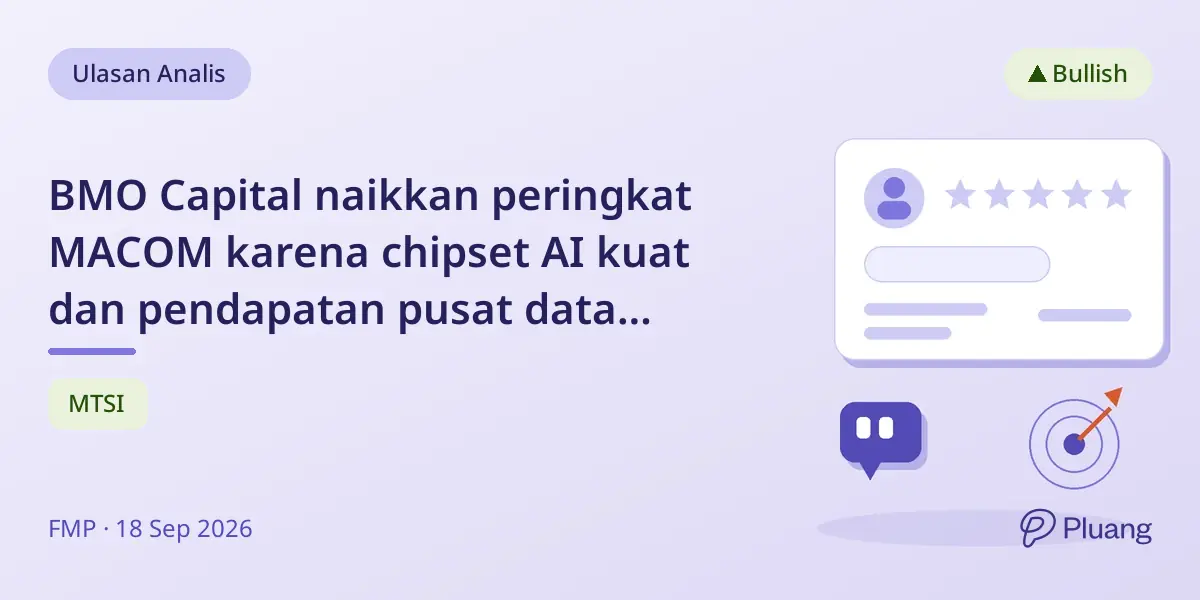 BMO Capital naikkan peringkat MACOM karena chipset AI kuat dan pendapatan pusat data naik 81%