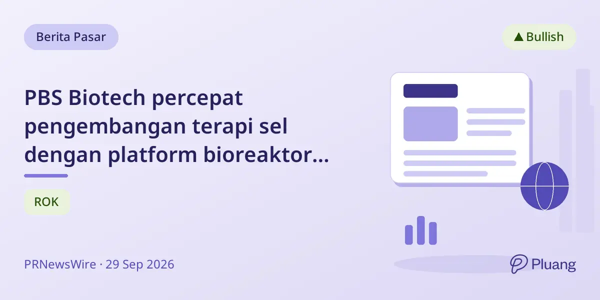 PBS Biotech percepat pengembangan terapi sel dengan platform bioreaktor otomatis Rockwell.