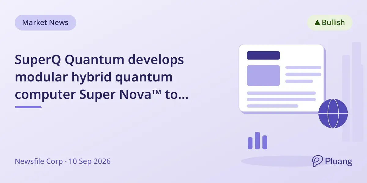 SuperQ Quantum develops modular hybrid quantum computer Super Nova™ to lower costs and boost enterprise use.