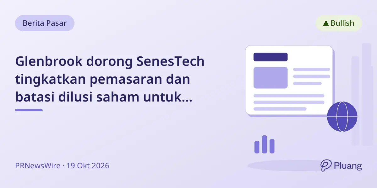 Glenbrook dorong SenesTech tingkatkan pemasaran dan batasi dilusi saham untuk tambah nilai.