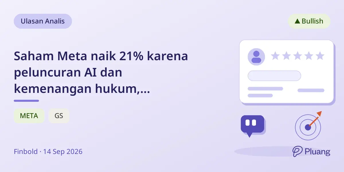 Saham Meta naik 21% karena peluncuran AI dan kemenangan hukum, diperkirakan naik 9% lagi dalam 12 bulan