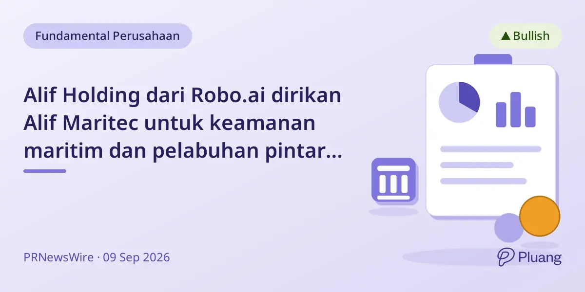 Alif Holding dari Robo.ai dirikan Alif Maritec untuk keamanan maritim dan pelabuhan pintar di UAE.