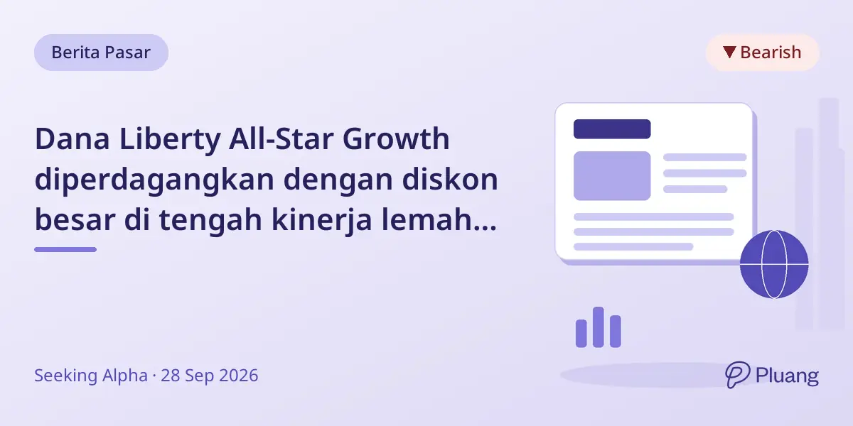 Dana Liberty All-Star Growth diperdagangkan dengan diskon besar di tengah kinerja lemah dan minat investor aktivis