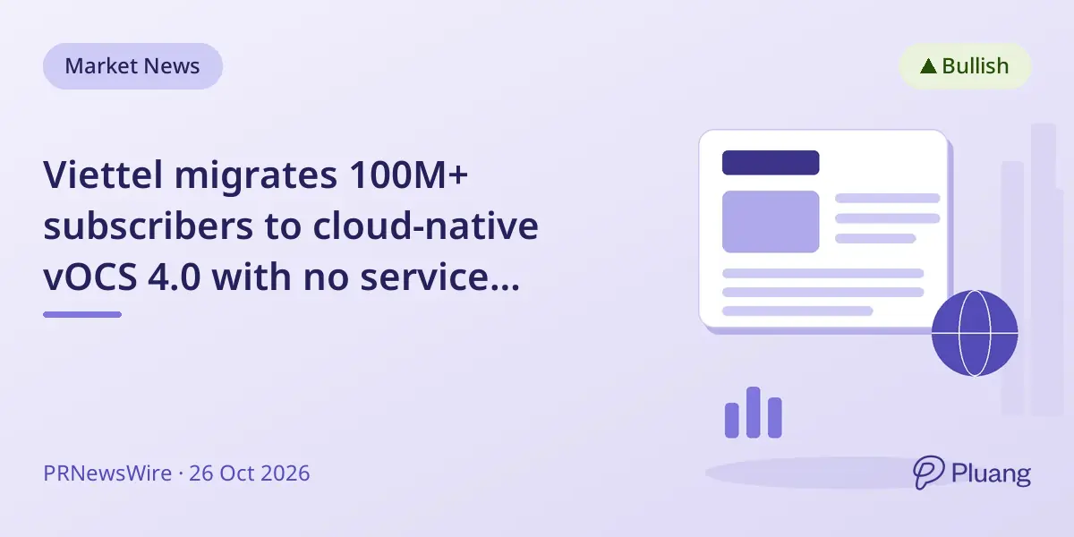 Viettel migrates 100M+ subscribers to cloud-native vOCS 4.0 with no service disruption, winning top tech award.