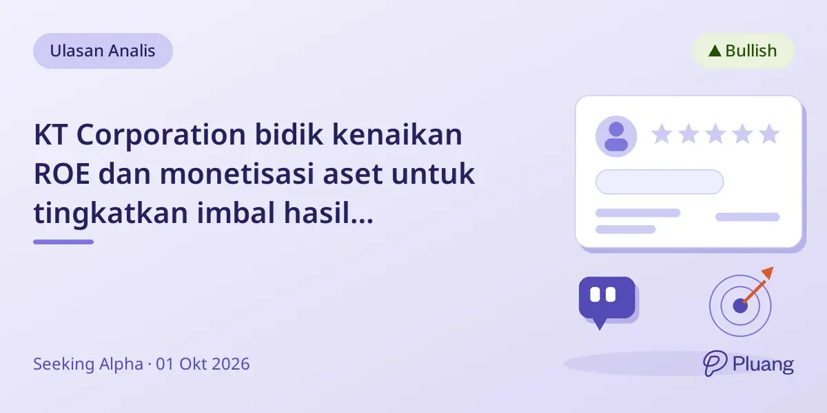 KT Corporation bidik kenaikan ROE dan monetisasi aset untuk tingkatkan imbal hasil pemegang saham.