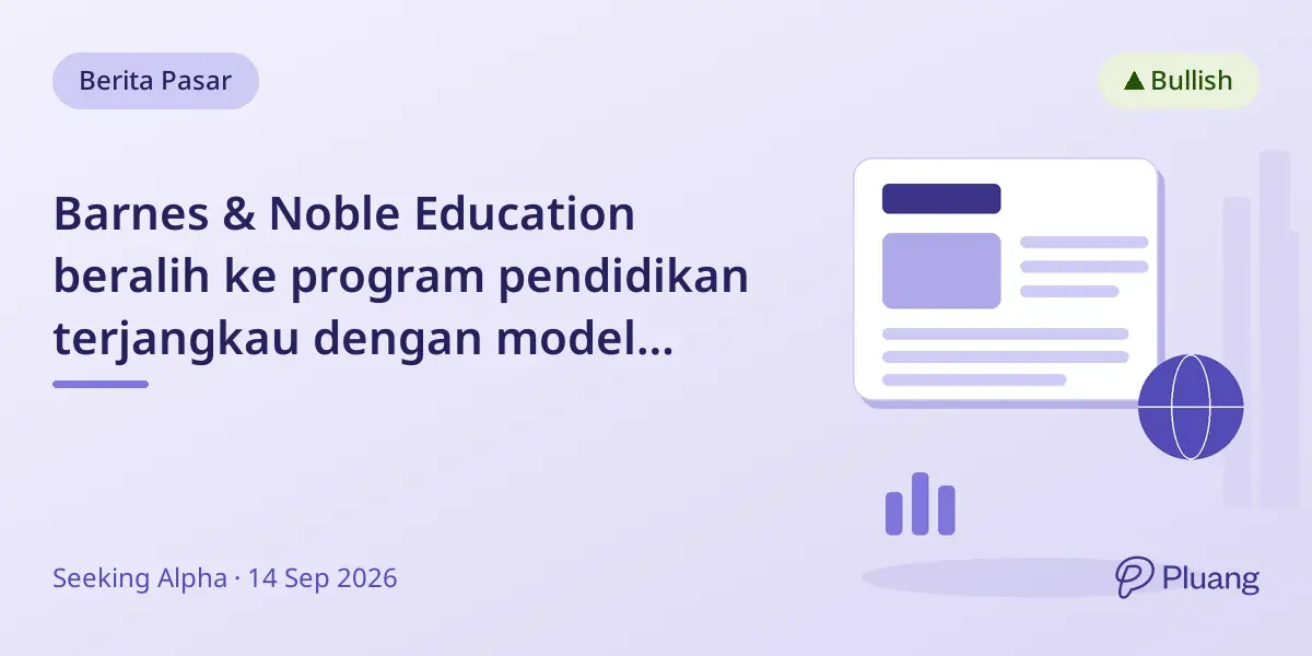 Barnes & Noble Education beralih ke program pendidikan terjangkau dengan model pendapatan berulang