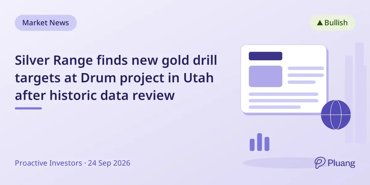 Silver Range finds new gold drill targets at Drum project in Utah after historic data review