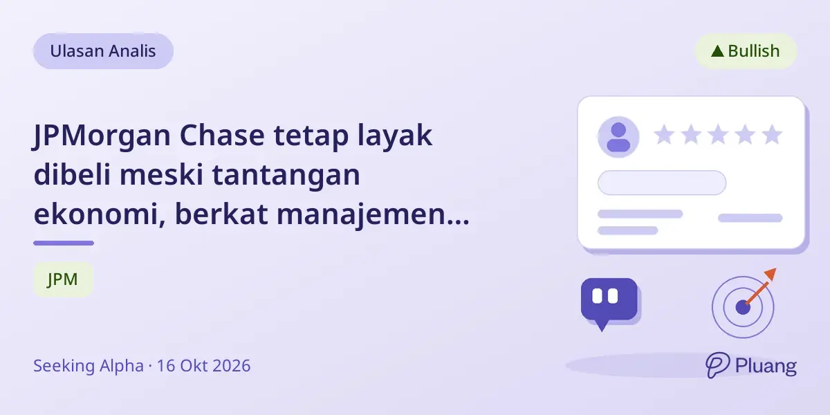 JPMorgan Chase tetap layak dibeli meski tantangan ekonomi, berkat manajemen dan hasil unggul.