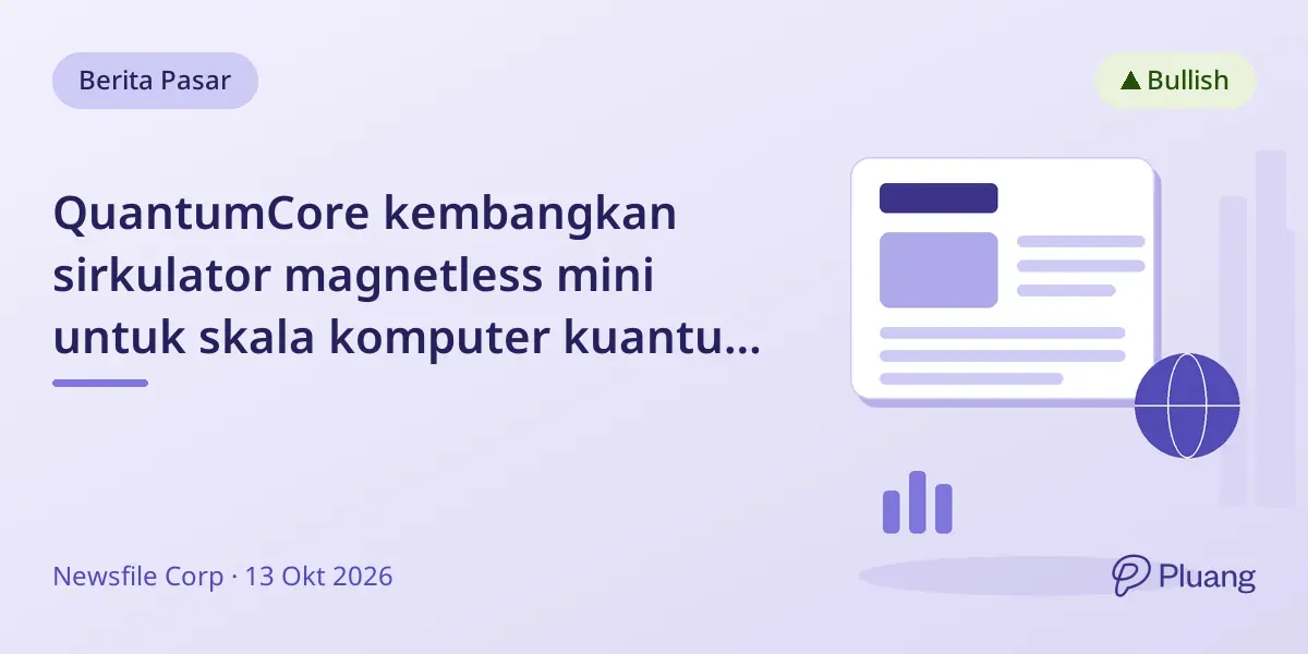 QuantumCore kembangkan sirkulator magnetless mini untuk skala komputer kuantum superkonduktor.