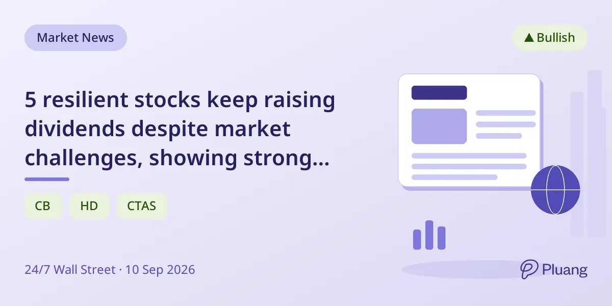 5 resilient stocks keep raising dividends despite market challenges, showing strong cash flow and growth potential.