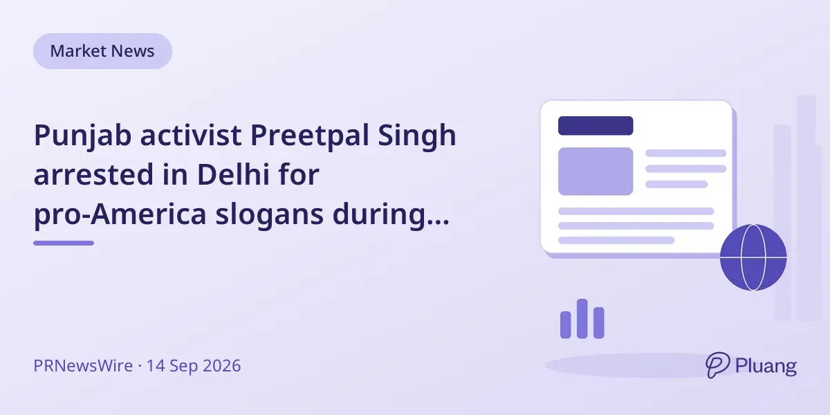 Punjab activist Preetpal Singh arrested in Delhi for pro-America slogans during BRICS Summit