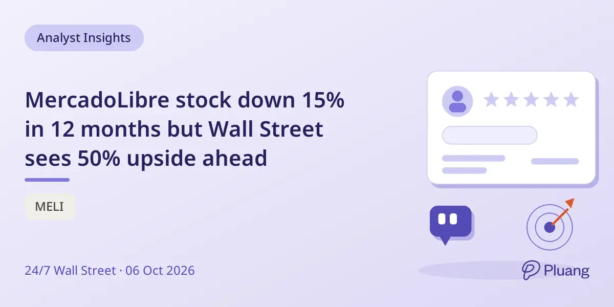 MercadoLibre stock down 15% in 12 months but Wall Street sees 50% upside ahead