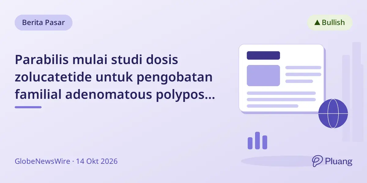 Parabilis mulai studi dosis zolucatetide untuk pengobatan familial adenomatous polyposis (FAP).