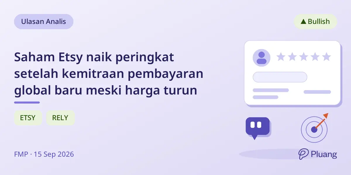 Saham Etsy naik peringkat setelah kemitraan pembayaran global baru meski harga turun