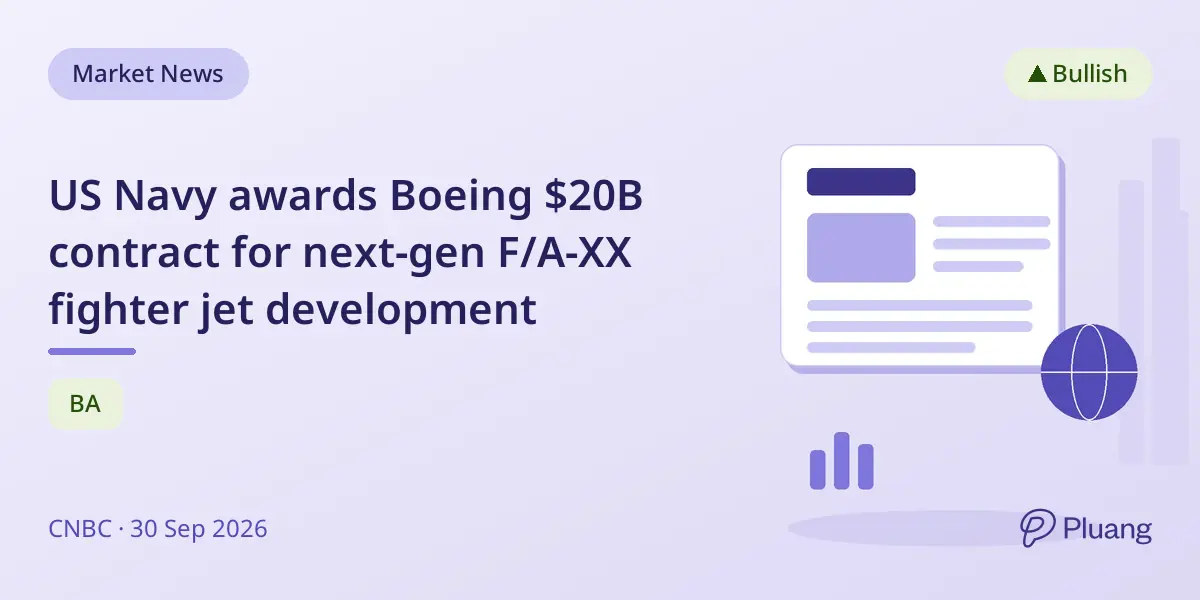 US Navy awards Boeing $20B contract for next-gen F/A-XX fighter jet development
