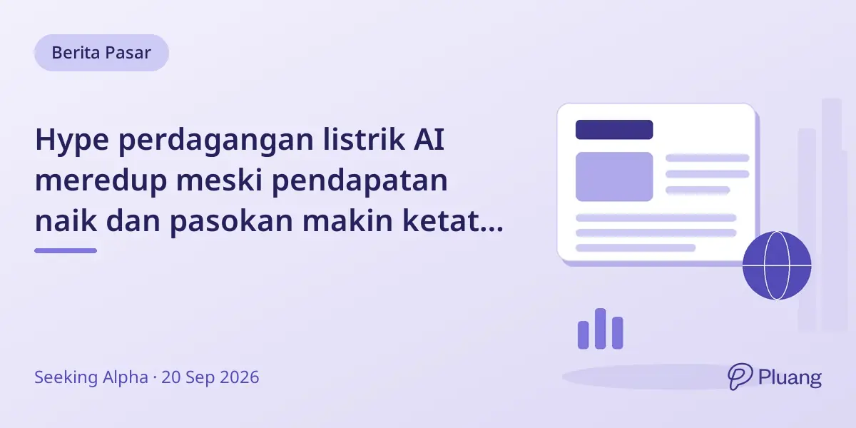 Hype perdagangan listrik AI meredup meski pendapatan naik dan pasokan makin ketat di 2024.