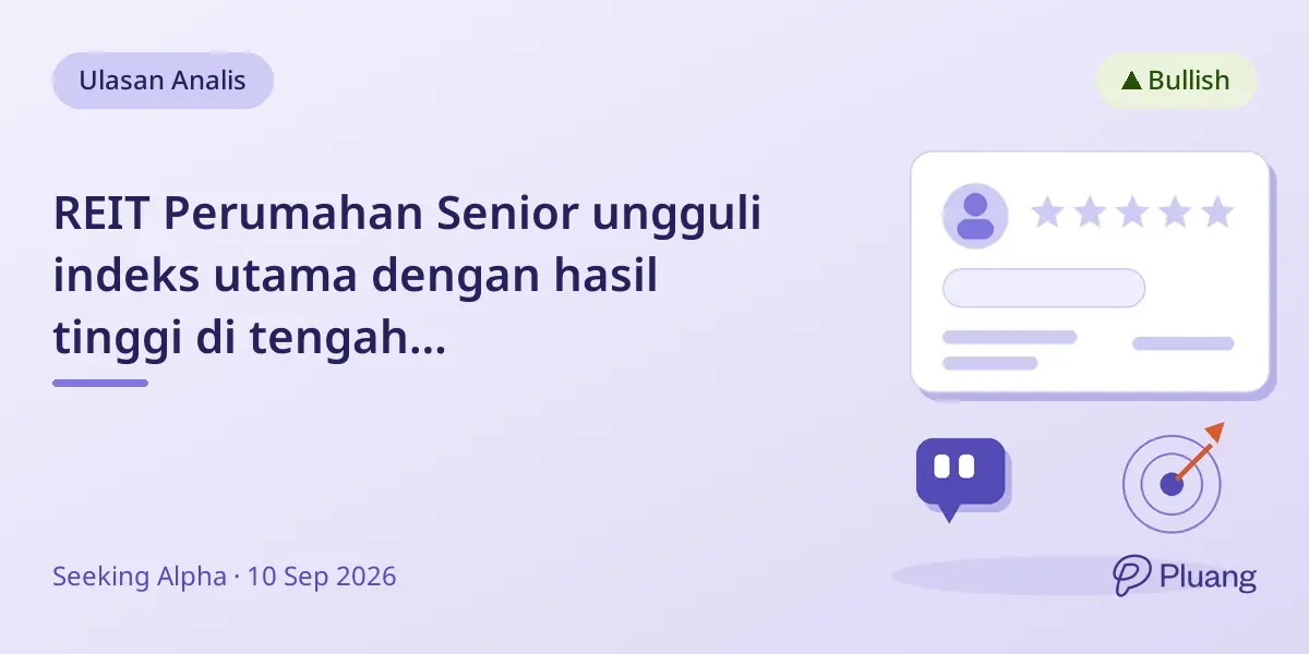 REIT Perumahan Senior ungguli indeks utama dengan hasil tinggi di tengah ketidakseimbangan pasokan dan permintaan.