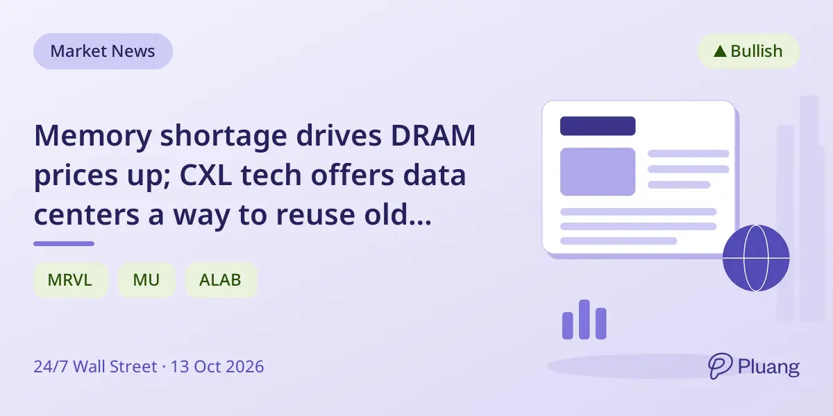 Memory shortage drives DRAM prices up; CXL tech offers data centers a way to reuse old memory and ease costs.