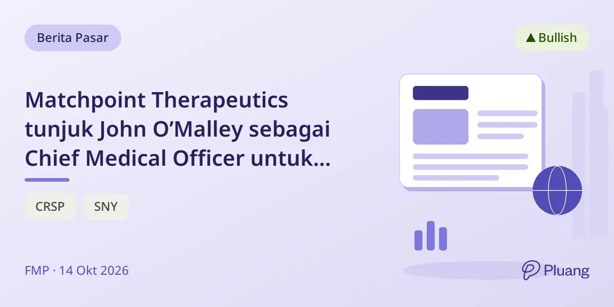 Matchpoint Therapeutics tunjuk John O’Malley sebagai Chief Medical Officer untuk kembangkan obat autoimun.