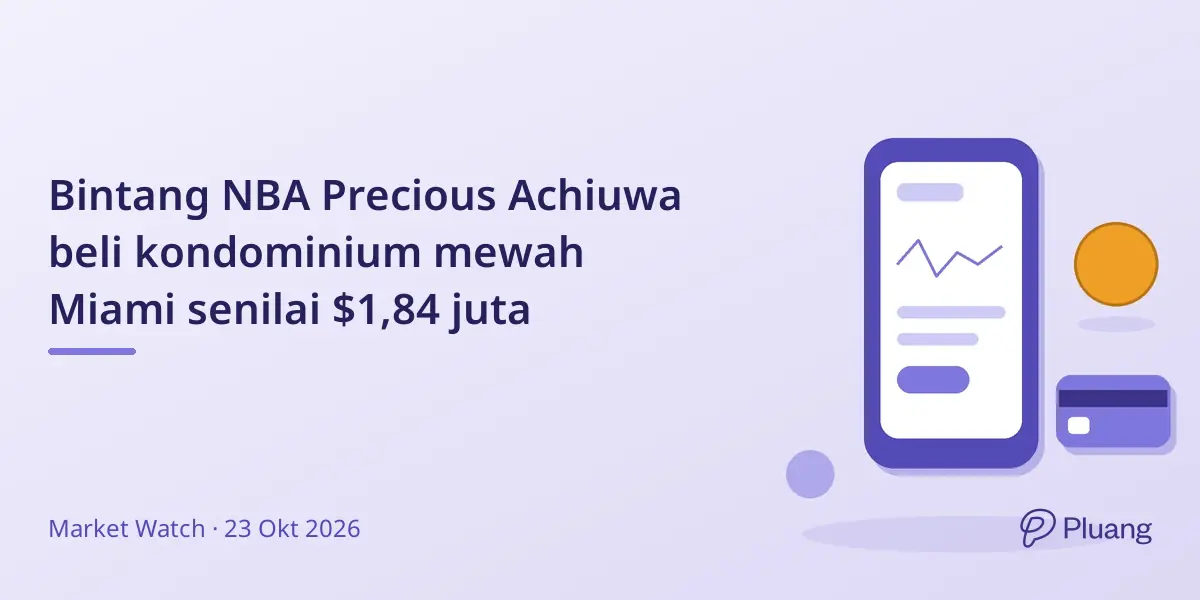 Bintang NBA Precious Achiuwa beli kondominium mewah Miami senilai $1,84 juta