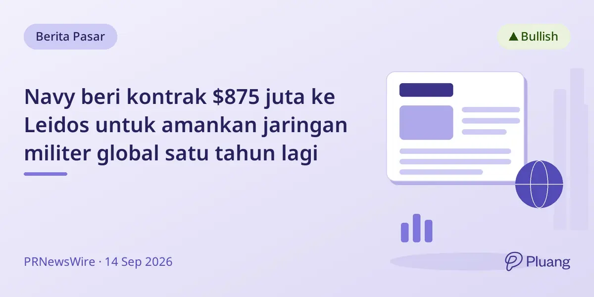 Navy beri kontrak $875 juta ke Leidos untuk amankan jaringan militer global satu tahun lagi