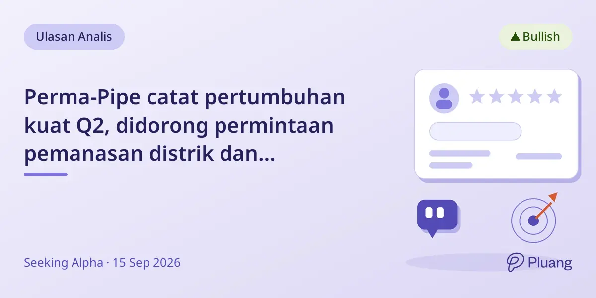 Perma-Pipe catat pertumbuhan kuat Q2, didorong permintaan pemanasan distrik dan ekspansi global.