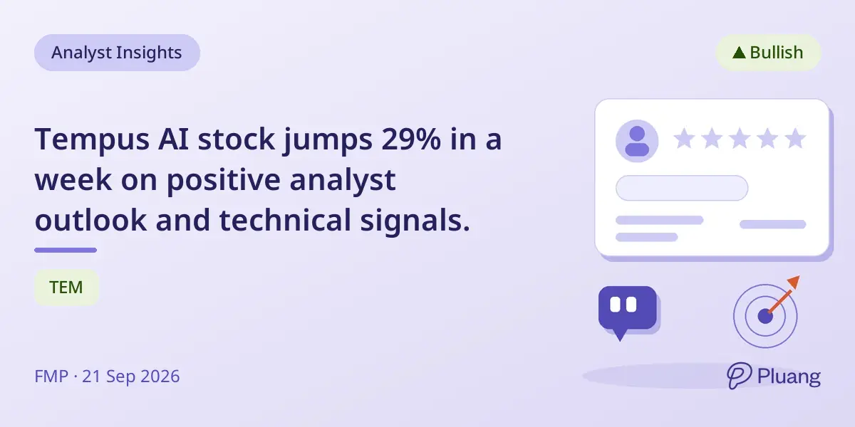 Tempus AI stock jumps 29% in a week on positive analyst outlook and technical signals.