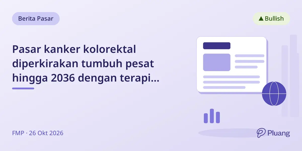 Pasar kanker kolorektal diperkirakan tumbuh pesat hingga 2036 dengan terapi target dan imunoterapi baru.