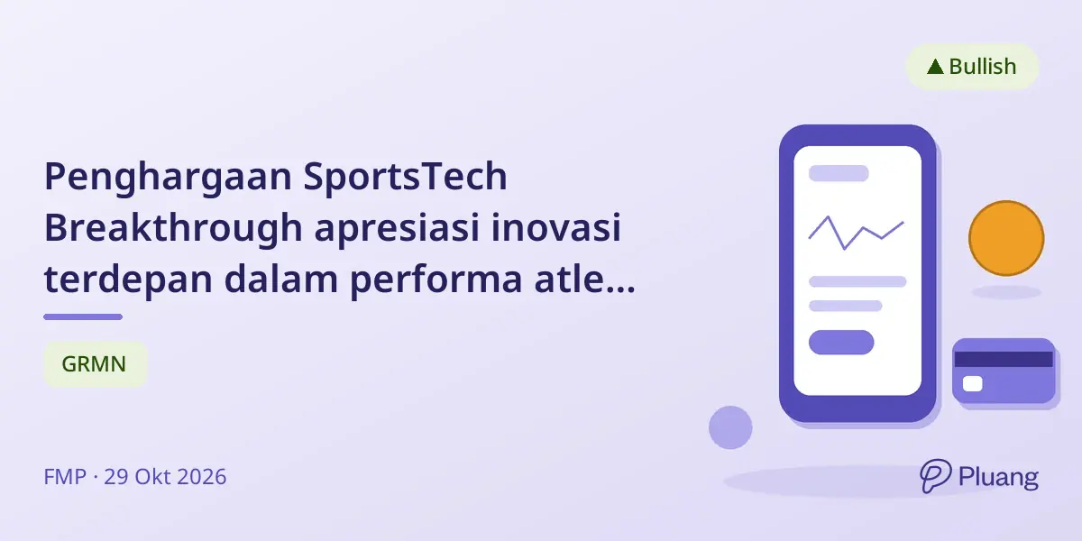 Penghargaan SportsTech Breakthrough apresiasi inovasi terdepan dalam performa atlet dan keterlibatan penggemar