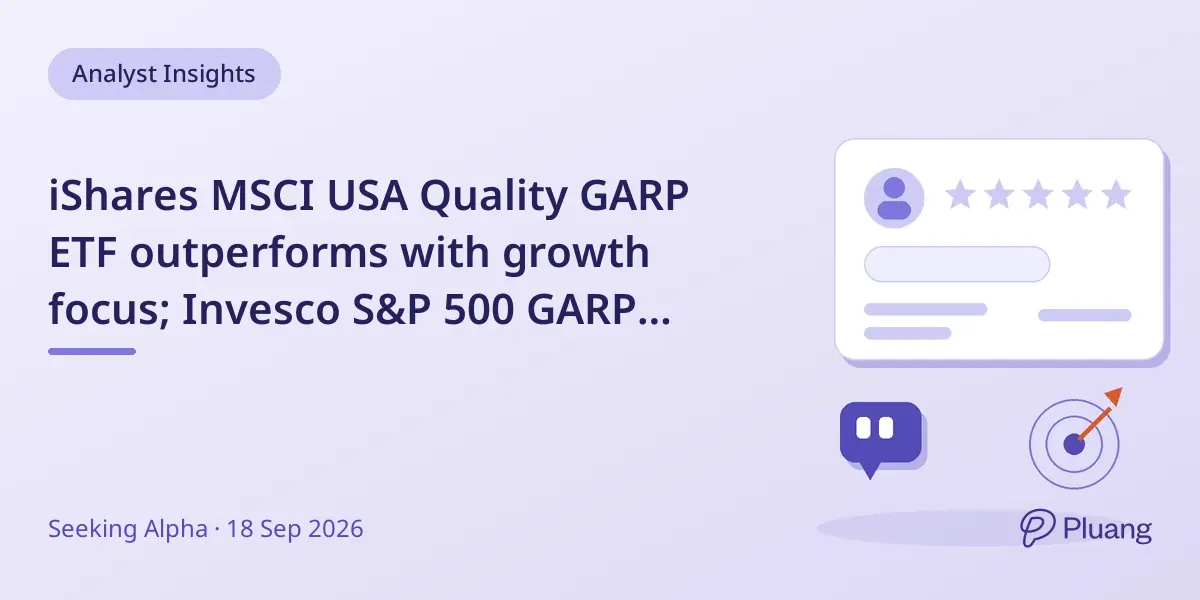 iShares MSCI USA Quality GARP ETF outperforms with growth focus; Invesco S&P 500 GARP ETF offers better bear market protection.