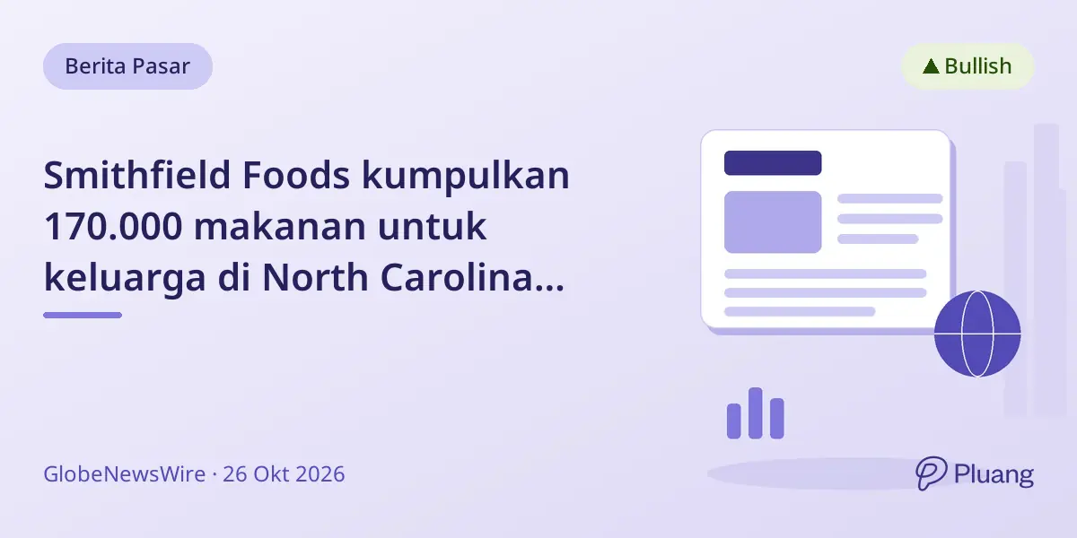 Smithfield Foods kumpulkan 170.000 makanan untuk keluarga di North Carolina lewat Hunger Relief Day