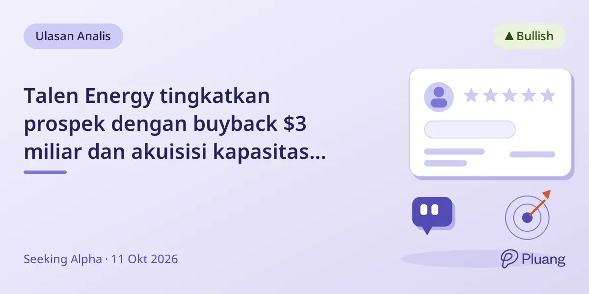 Talen Energy tingkatkan prospek dengan buyback $3 miliar dan akuisisi kapasitas gas Cornerstone.