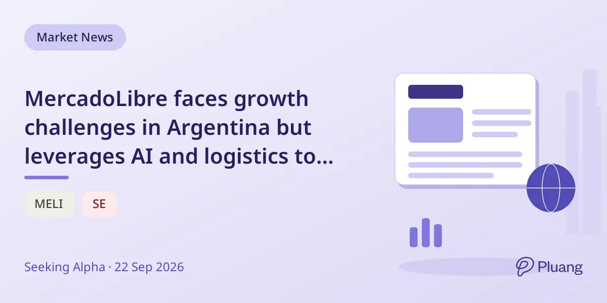 MercadoLibre faces growth challenges in Argentina but leverages AI and logistics to defend market share.