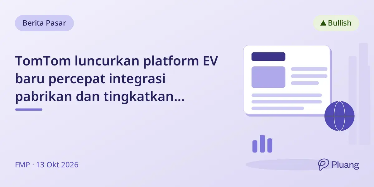 TomTom luncurkan platform EV baru percepat integrasi pabrikan dan tingkatkan pengalaman pengisian daya pengemudi