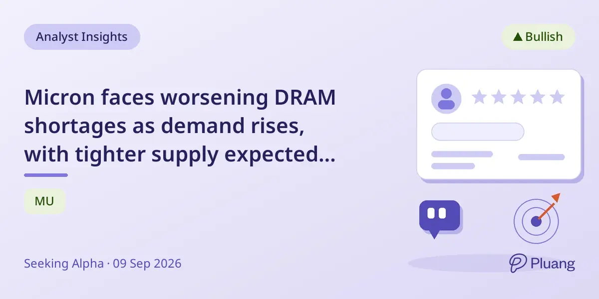 Micron faces worsening DRAM shortages as demand rises, with tighter supply expected through 2027.