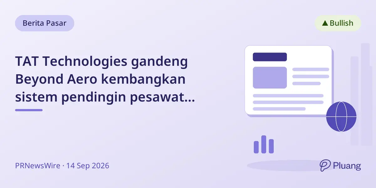 TAT Technologies gandeng Beyond Aero kembangkan sistem pendingin pesawat bisnis hidrogen-elektrik.