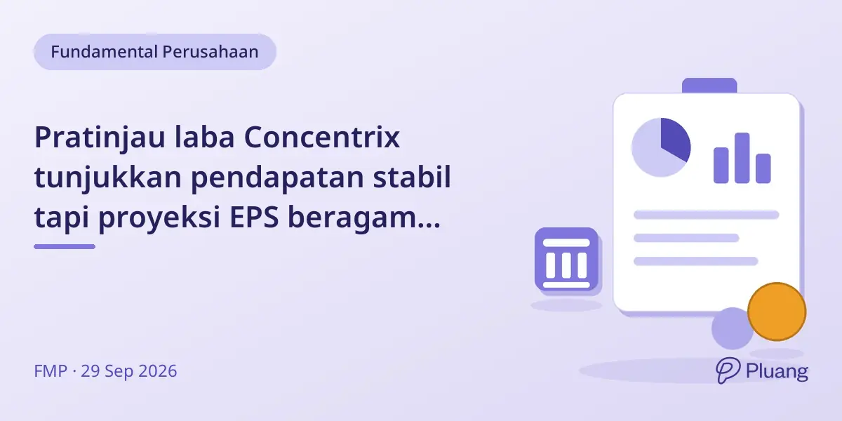 Pratinjau laba Concentrix tunjukkan pendapatan stabil tapi proyeksi EPS beragam jelang laporan 29 Sept.