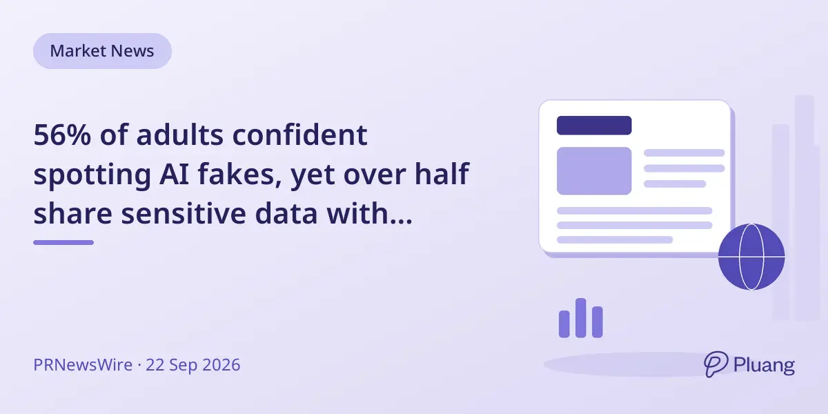 56% of adults confident spotting AI fakes, yet over half share sensitive data with chatbots, warns Avast report
