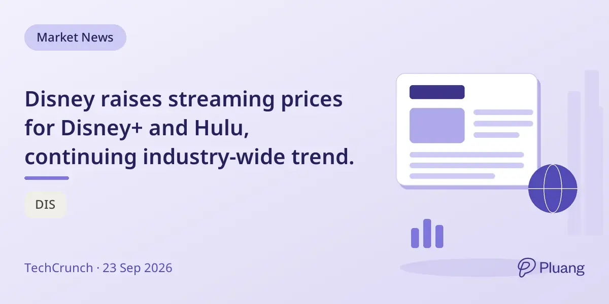 Disney raises streaming prices for Disney+ and Hulu, continuing industry-wide trend.