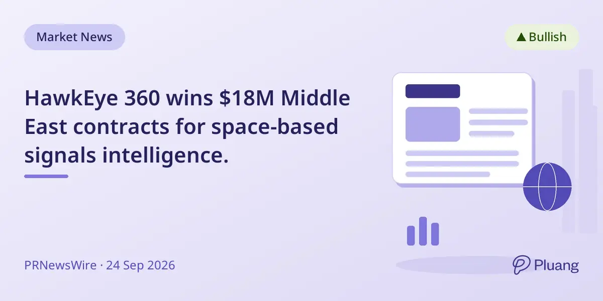 HawkEye 360 wins $18M Middle East contracts for space-based signals intelligence.