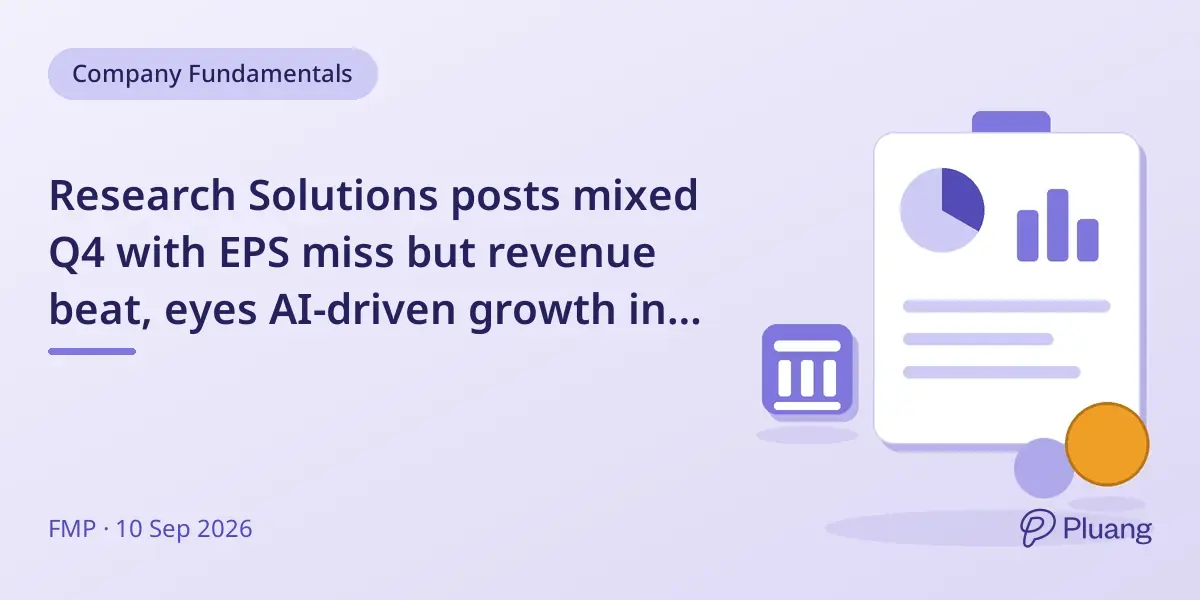 Research Solutions posts mixed Q4 with EPS miss but revenue beat, eyes AI-driven growth in 2027